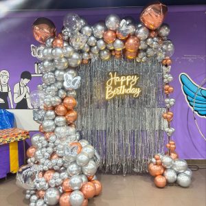 Blushing Birthday Decors